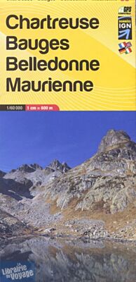 Didier Richard - Carte n°3 - Bauges, Chartreuse, Belledone, Maurienne