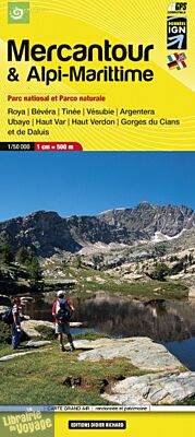Didier Richard - Carte n°7 - Mercantour et Alpi Marittime