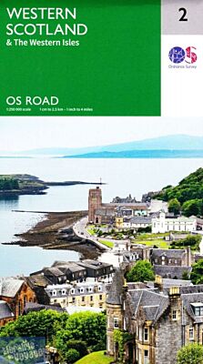 Ordnance Survey - Carte - N°2 - Western Scotland & the western isles (Ecosse de l'ouest)