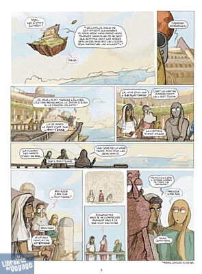 Ediitons Futuropolis - Bande dessinée - Geographia - L'odyssée cartographique de Ptolémée