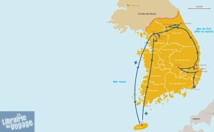Editions Akinomé - Carnet de voyage - Corée du Sud (journal de voyage d'une jeune Française)