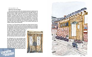 Editions Akinomé - Carnet de voyage - Corée du Sud (journal de voyage d'une jeune Française)