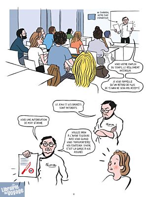 Editions Bayard - récit graphique - Chaud devant ! Les tribulations d'une journaliste en cuisine