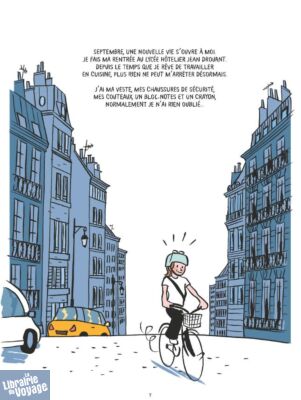 Editions Bayard - récit graphique - Chaud devant ! Les tribulations d'une journaliste en cuisine