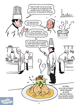 Editions Bayard - récit graphique - Chaud devant ! Les tribulations d'une journaliste en cuisine