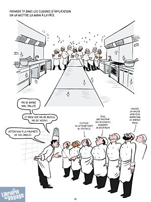 Editions Bayard - récit graphique - Chaud devant ! Les tribulations d'une journaliste en cuisine