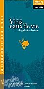 Editions Benoît France - Carte de France des Vins et Eaux-de-Vie d'Appellation d'Origine