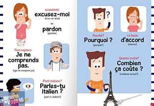 Editions Bonhomme de chemin - Guide de conversation (en italien) - Francese, guida di conversazione per bambini