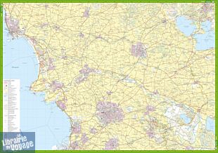 Editions Calazo - Carte de randonnées - Région de Scanie (Suède) - Sydvästra Skåne