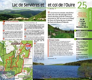 Editions Chamina - Guide de Randonnées - 30 lacs naturels d'Auvergne 
