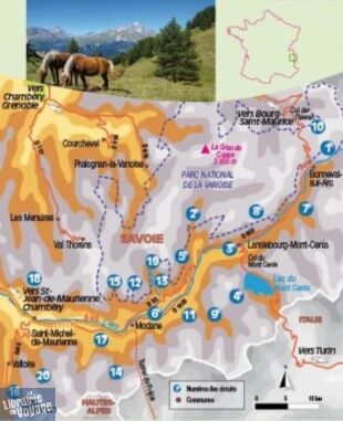 Hachette - Guide de Randonnées - Vanoise - Maurienne