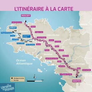 Editions Chamina - Guide de randonnées à Vélo - La Bretagne à vélo : le canal de Nantes à Brest (de Roscoff ou Brest à Nantes)