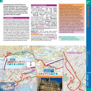 Editions Chamina - Guide de randonnées à Vélo - La Bretagne à vélo : le canal de Nantes à Brest (de Roscoff ou Brest à Nantes)