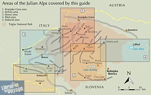 Editions Cicerone - Guide de Randonnées (en anglais) - Julian Alps of Slovenia (Les Alpes Juliennes)
