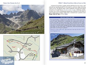 Editions Cicerone - Guide de randonnées (en anglais) - Trekking Gran Paradiso : Alta Via 2 (From Chardonney to Courmayeur in the Aosta Valley)