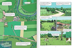 Editions Delcourt - Bande dessinée - Champs de bataille (l'Histoire enfouie du remembrement)