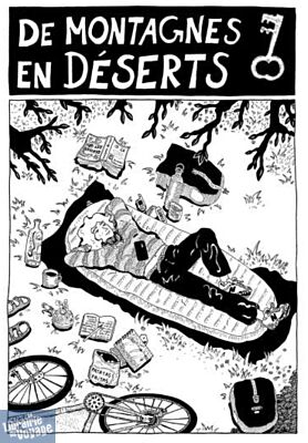 Editions Delcourt (collection Encrages) - Roman graphique - Plouhéran, à vélo de Bretagne à Téhéran