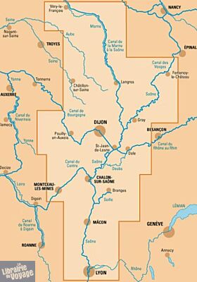 Editions du Breil - Guide fluvial n°3 - Bourgogne Franche-Comté