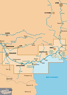 Editions du Breil - Guide fluvial n°7 - Canal du Midi, Camargue