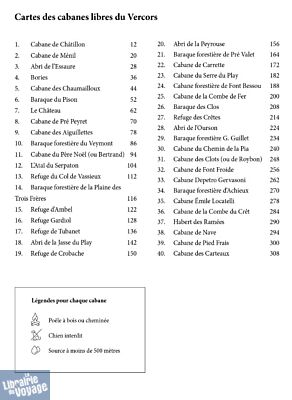 Editions du Chemin des Crêtes - Guide - Cabanes libres du Vercors (40 cabanes pour ralentir, s’abriter ou s’échapper)