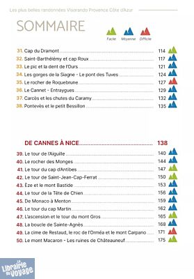 Editions du Chemin des crètes - Guide de randonnées - Les plus belles randonnées Visorando - Provence-Côte d’Azur (Calanques, sentiers côtiers et arrière-pays provençal)