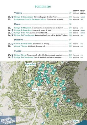 Editions du chemin des crètes - Guide de randonnées - Rando-refuge dans les Alpes du Sud