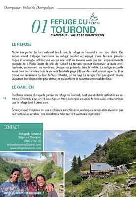 Editions du chemin des crètes - Guide de randonnées - Rando-refuge dans les Alpes du Sud