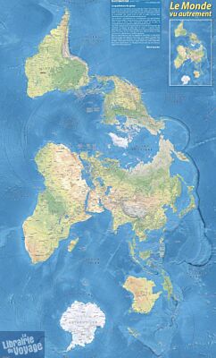 Editions Entouca - Carte - Le Monde vu autrement (carte pliée)