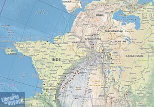 Editions Entouca - Carte - Le Monde vu autrement (carte pliée)