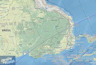 Editions Entouca - Carte - Le Monde vu autrement (carte pliée)