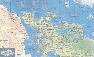 Editions Entouca - Carte - Le Monde vu autrement (carte pliée)