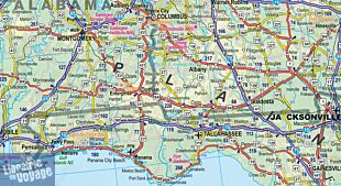 Editions ExpressMap - Carte routière et touristique des États-Unis d'Amérique (USA)