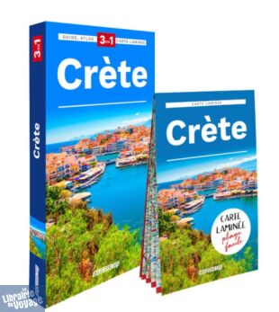 Editions Expressmap - Guide 3 en 1 - Crète
