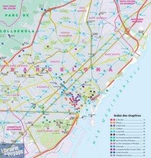 Editions Expressmap - Guide et Carte - Barcelone