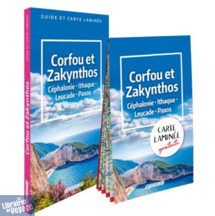 Editions Expressmap - Guide et Carte - Corfou et Zakynthos, Céphalonie, Ithaque, Leucade, Paxos