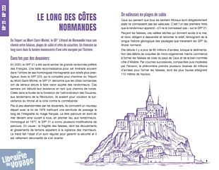 Editions FFRandonnée - Carnet de randonnée - Mon littoral de Normandie - GR21-223