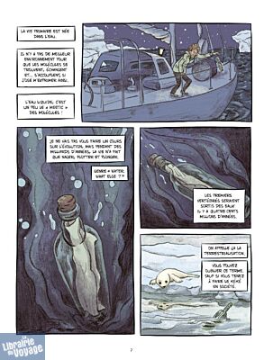 Editions Futuropolis - Bande  dessinée - Une bouteille à la mer