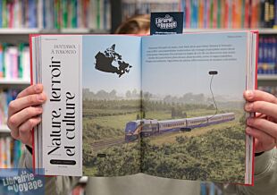 Editions Gallimard - Beau guide - Collection Voyage - En train au Canada (26 itinéraires sur les rails)