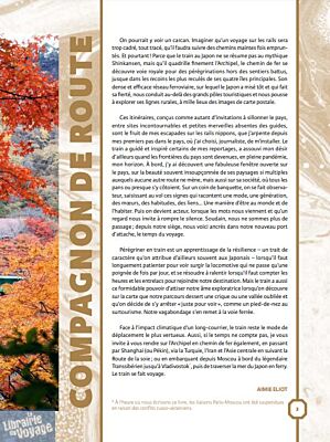 Editions Gallimard - Guide "collection voyage" - En train au Japon (itinéraires sur les rails pour voyager autrement)