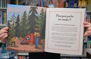 Editions Gallimard - Livre jeunesse - Partir en rando (marcher, bivouaquer, s'émerveiller)