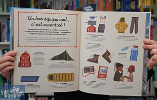 Editions Gallimard - Livre jeunesse - Partir en rando (marcher, bivouaquer, s'émerveiller)