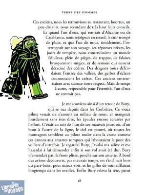 Editions Gallimard - Roman illustré - Terre des Hommes