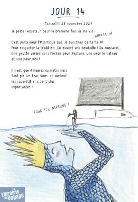 Editions Gallimard (Voiles) - Récit illustré - Mon premier Vendée Globe (carnet de bord)