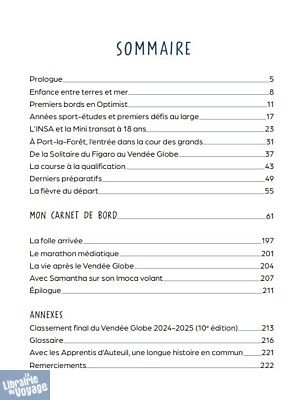 Editions Gallimard (Voiles) - Récit illustré - Mon premier Vendée Globe (carnet de bord)