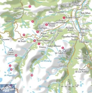 Editions Glénat - Guide de Randonnées - Val d'Azun - Balades et randonnées