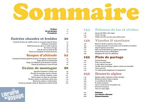 Editions Glénat - Livre de cuisine - La cuisine de montagne