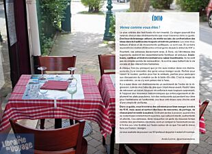 Editions Hachette - Guide - Bouis-bouis, cantines, bistrots - Bien manger à Paris à moins de 15€ (les adresses de Parisianavores)