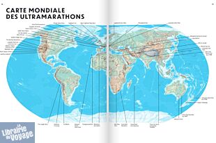 Editions Hugo Sport - Beau livre - Ultra-Trails (l'atlas mondial des Ultramarathons)