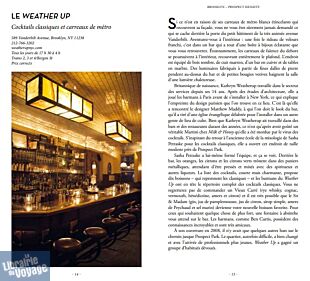 Editions Jonglez - Guide - New York, bars et restos secrets