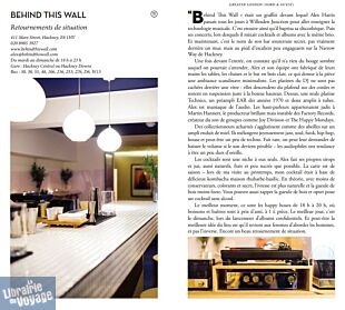 Editions Jonglez - Guide de Londres - Bars et restos secrets